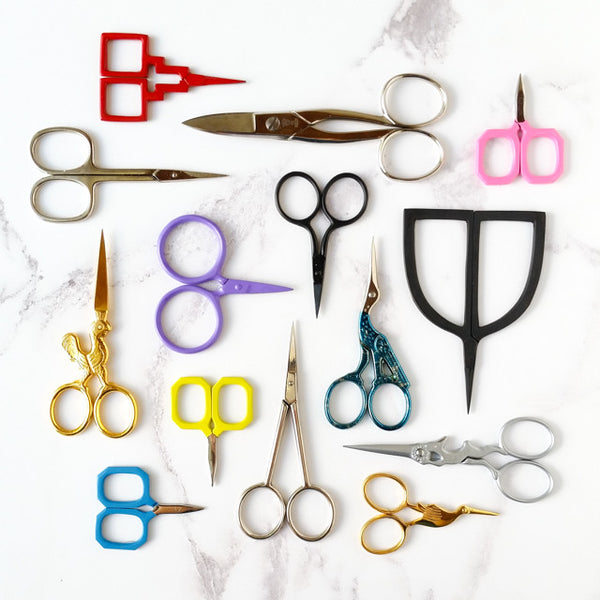 Embroidery Scissors Cross Stitch Sewing  Scissors Crafts Embroidery -  Small Sewing - Aliexpress