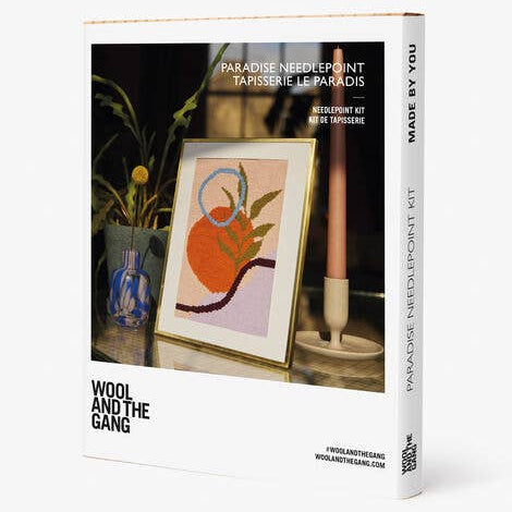 Wool and the Gang Paradise Needlepoint Kit - Stitched Modern