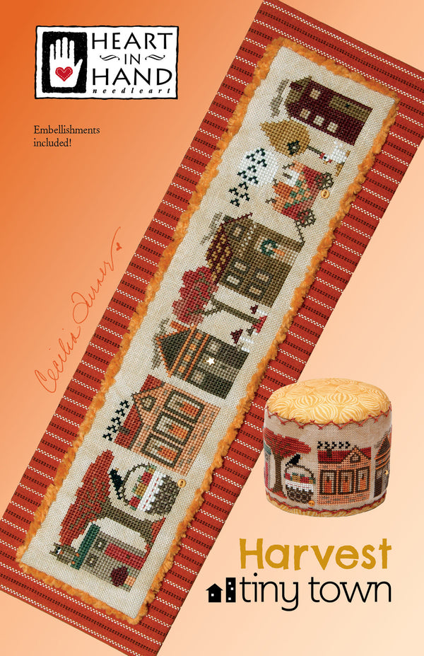 Tiny Town Cross Stitch Pattern - Harvest - Stitched Modern