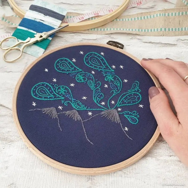 This Zodiac Embroidery Lights Up - Make