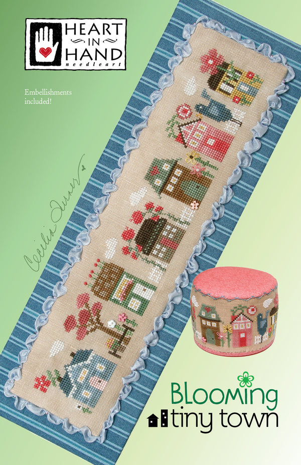 カ*リ様 ST WORKS ハイランダー 　4330シンキング 　ハンドメイドミ heart-in-hand-cross-stitch-