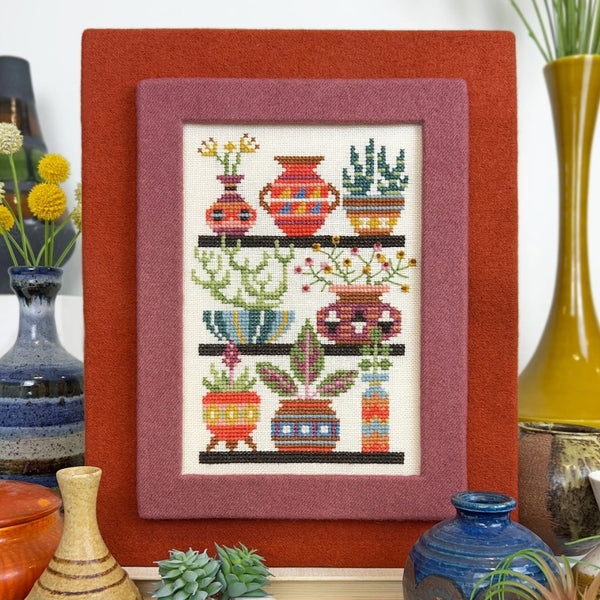 Pot Shop Cross Stitch Pattern - Stitched Modern