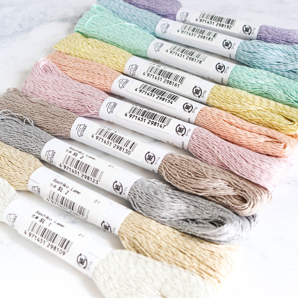 Olympus Sashiko Lamé Thread SL8 Mint Olympus Sashiko Lamé Thread SL8 Mint
