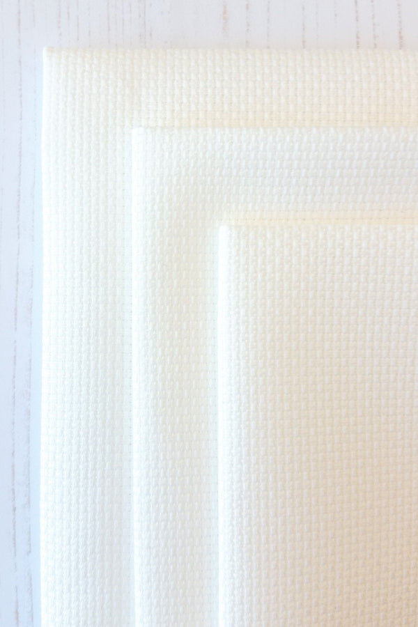 PA Essentials Cross Stitch Fabric 14 count White Aida