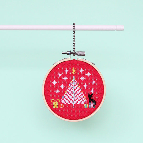 Christmas Tree Cross Stitch Ornament Kit Beginners Mini Counted Cross  Stitch Christmas Decoration Christmas Crafts -  Denmark