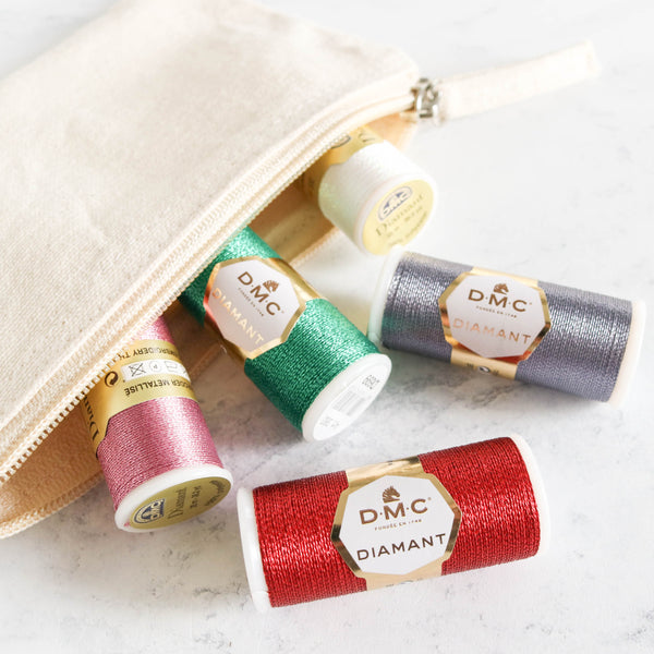 DMC Diamant Metallic Embroidery Thread - Metal Color Pack