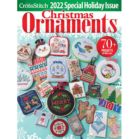 Just CrossStitch Magazine Christmas Ornament Edition 2022 - Stitched Modern