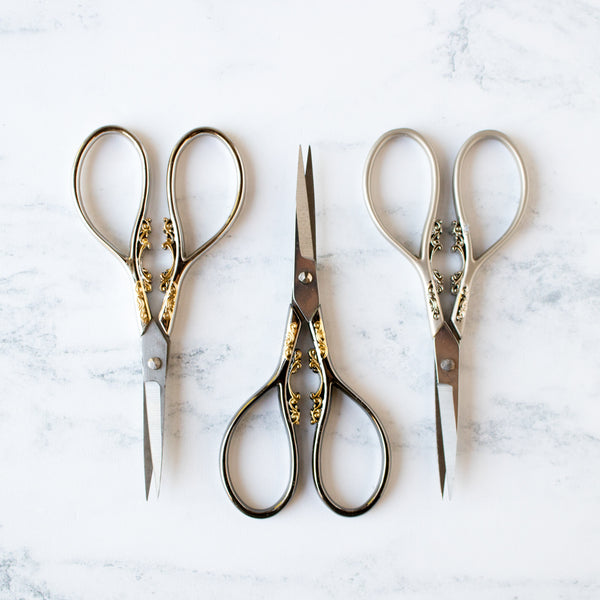 Marquis Embroidery Scissors with Filigree