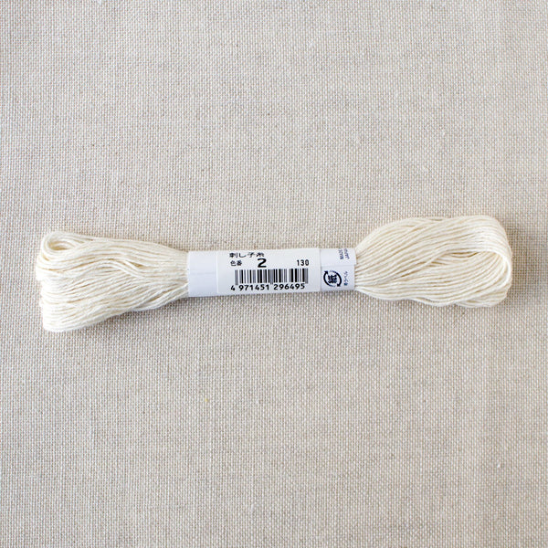 SASHIKO THREAD off white - 4971451296495