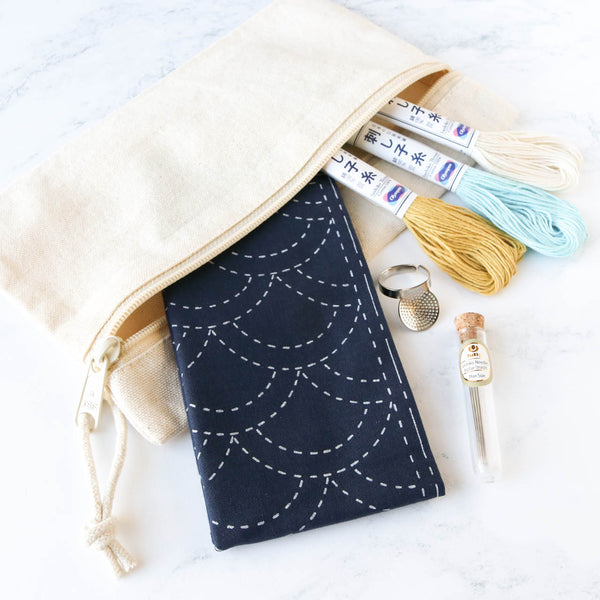 Sashiko Starter Kit - White – The Slow Sewing Shop