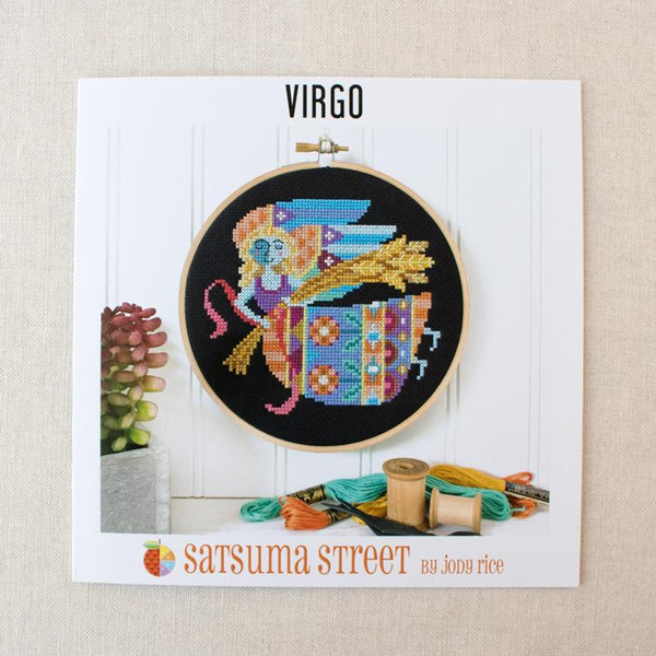 Cross Stitch Pattern. Virgo. Zodiac sign. Modern Counted cross -   Portugal