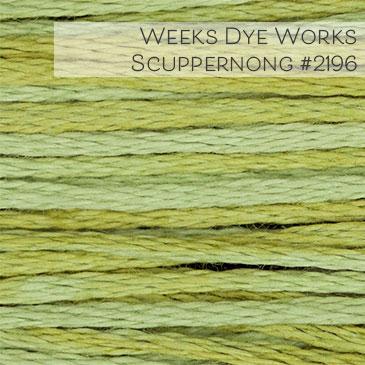 Weeks Dye Works 30 Count Scuppernong Linen Fabric 8x12 - 123Stitch