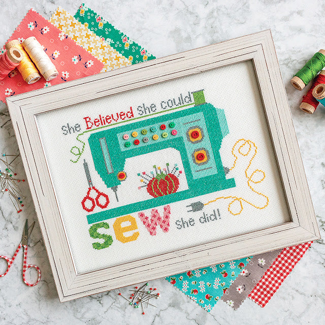 New vintage-inspired cross stitch patterns by Lori Holt