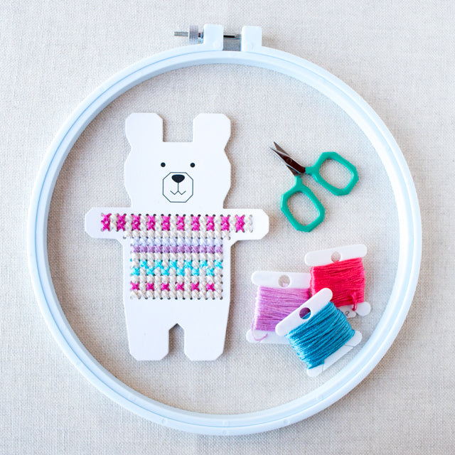Gift guide: Cross stitch kits and supplies for kids - Stitched Modern