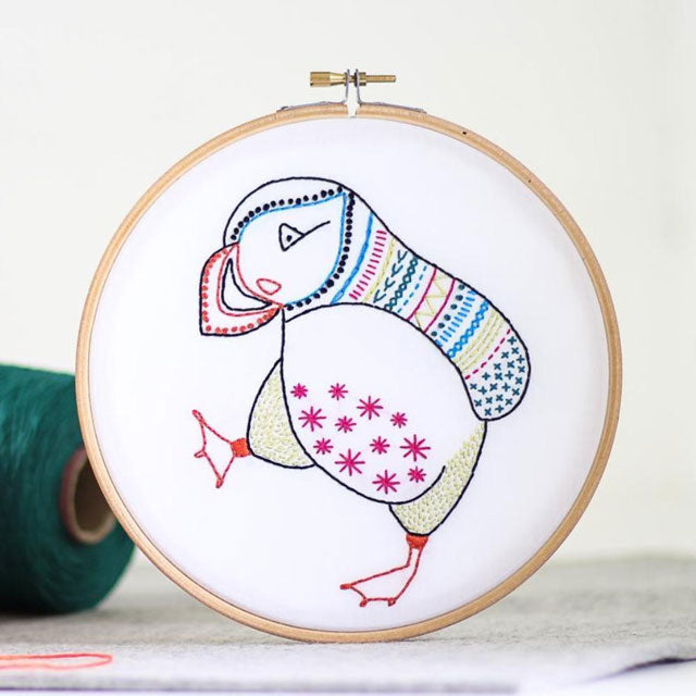British invasion: New cross stitch, hand embroidery, and needle felting kits from the UK