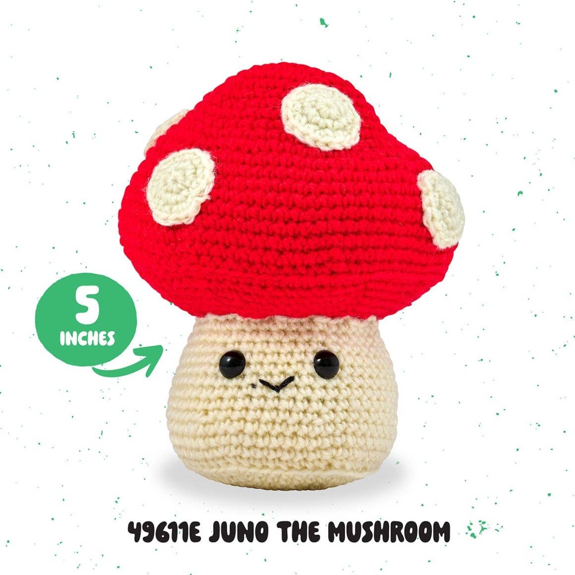 Amigurumi Crochet Kit - Juno the Mushroom