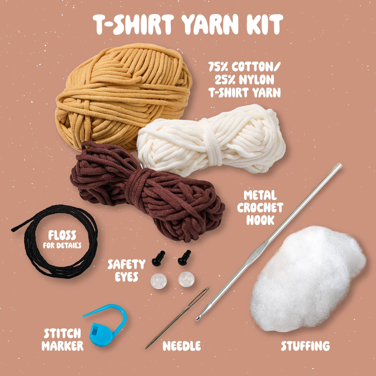 Amigurumi Crochet Kit - Simone the S'more