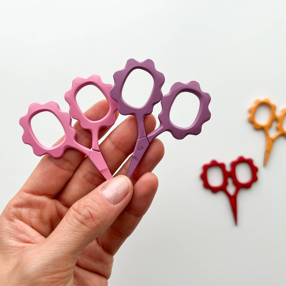 Small Flower Embroidery Scissors-Stitched Modern