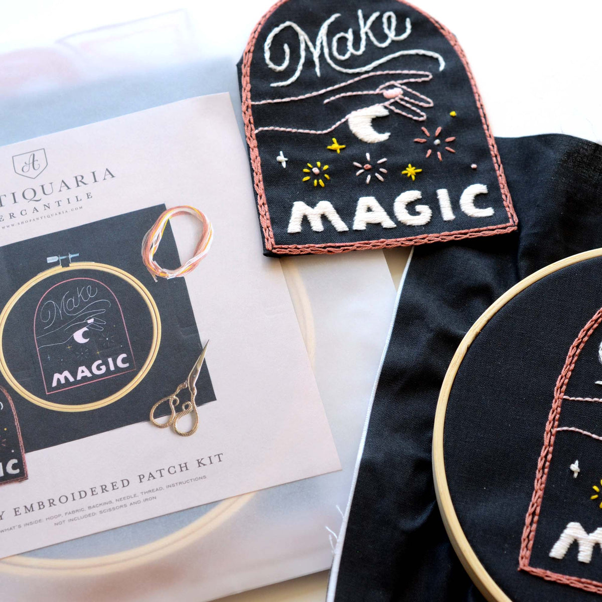 Make Magic Hand Embroidery Patch Kit