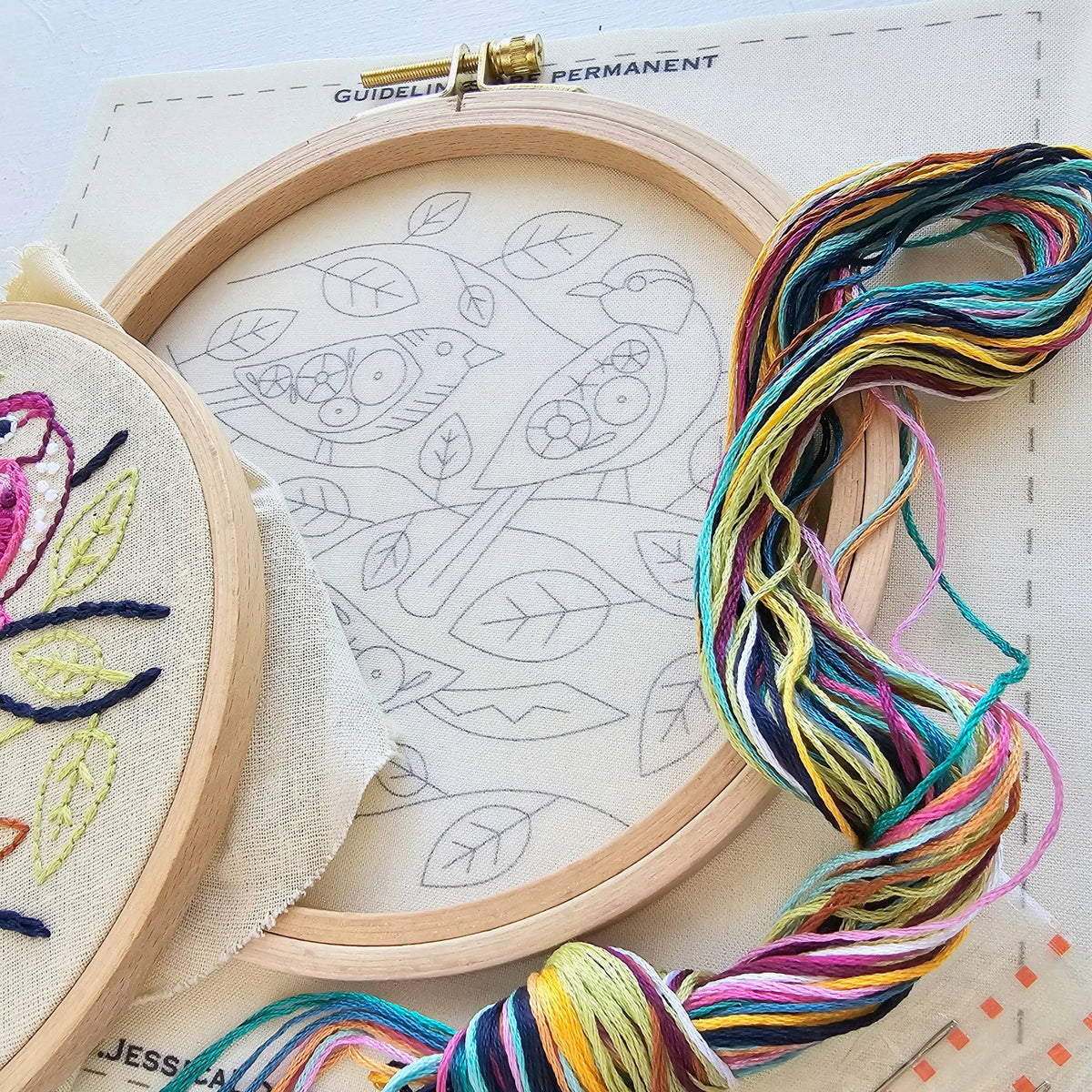 Birds of a Feather Hand Embroidery Kit