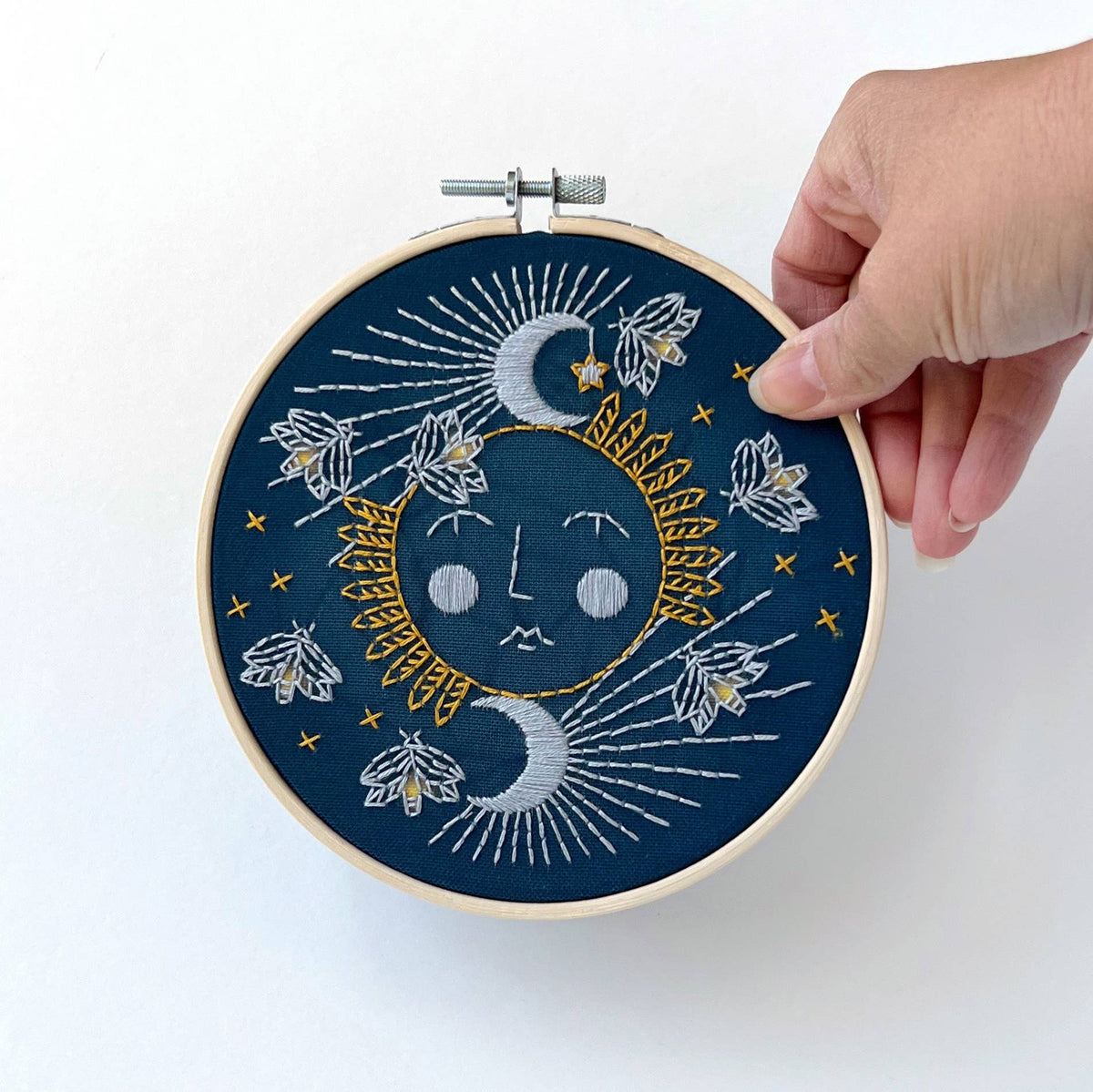 Moonglow Hand Embroidery Kit