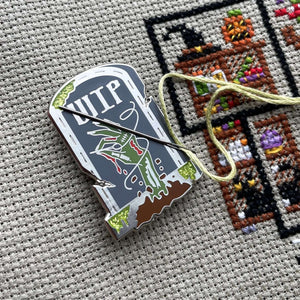 WIP Gravestone Needle Minder