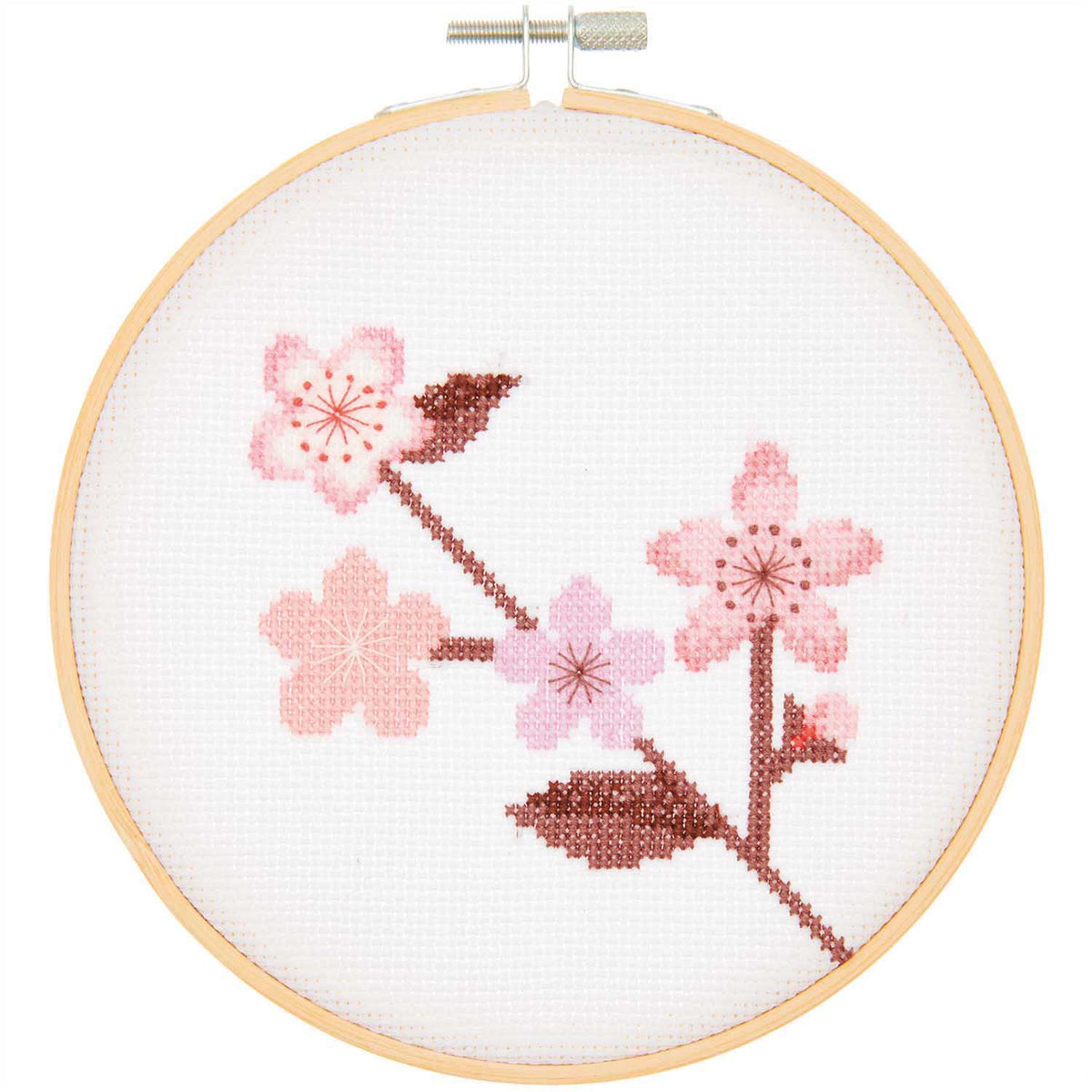 Cherry Blossom Branch Cross Stitch Kit