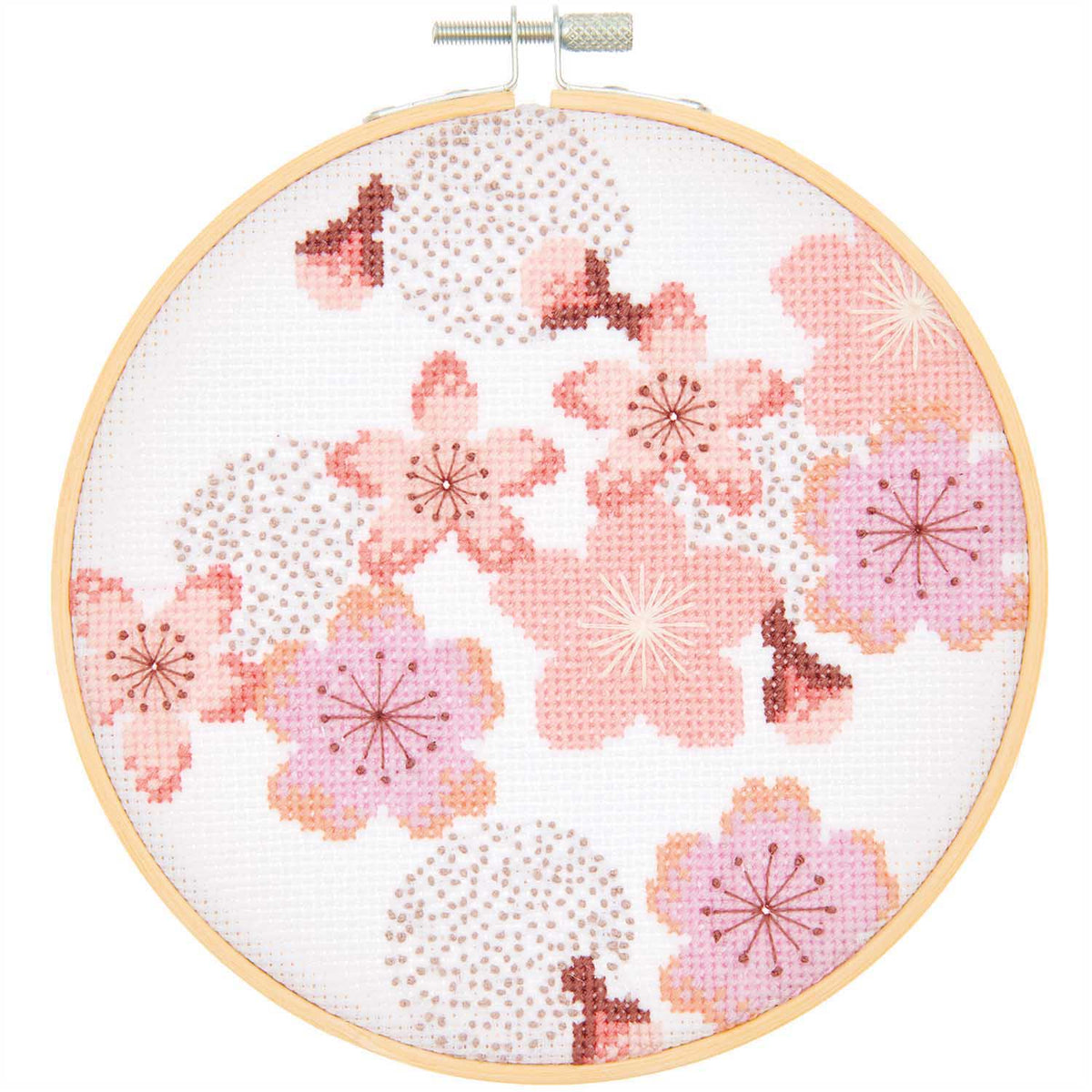 Cherry Blossom Cross Stitch Kit
