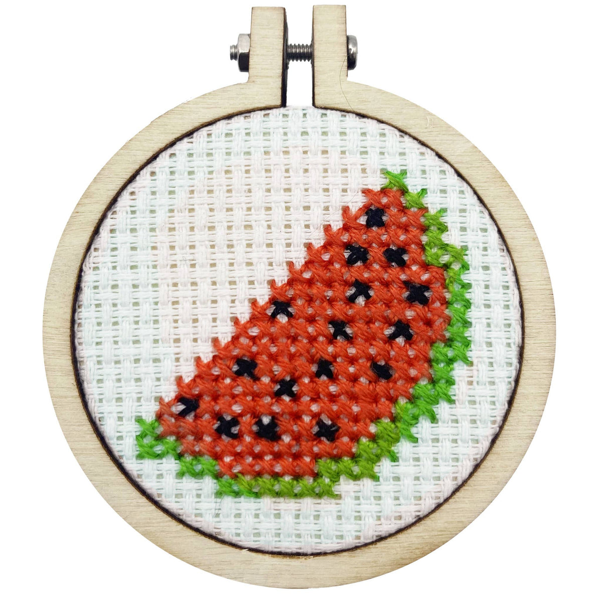 Mini Matchbox Cross Stitch Kit - You&#39;re One in a Melon