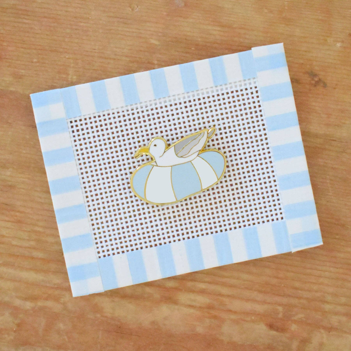 Floating Gull Needle Minder-Stitched Modern