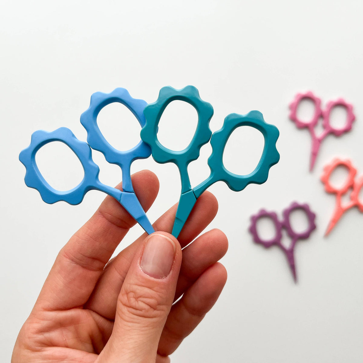 Small Flower Embroidery Scissors-Stitched Modern
