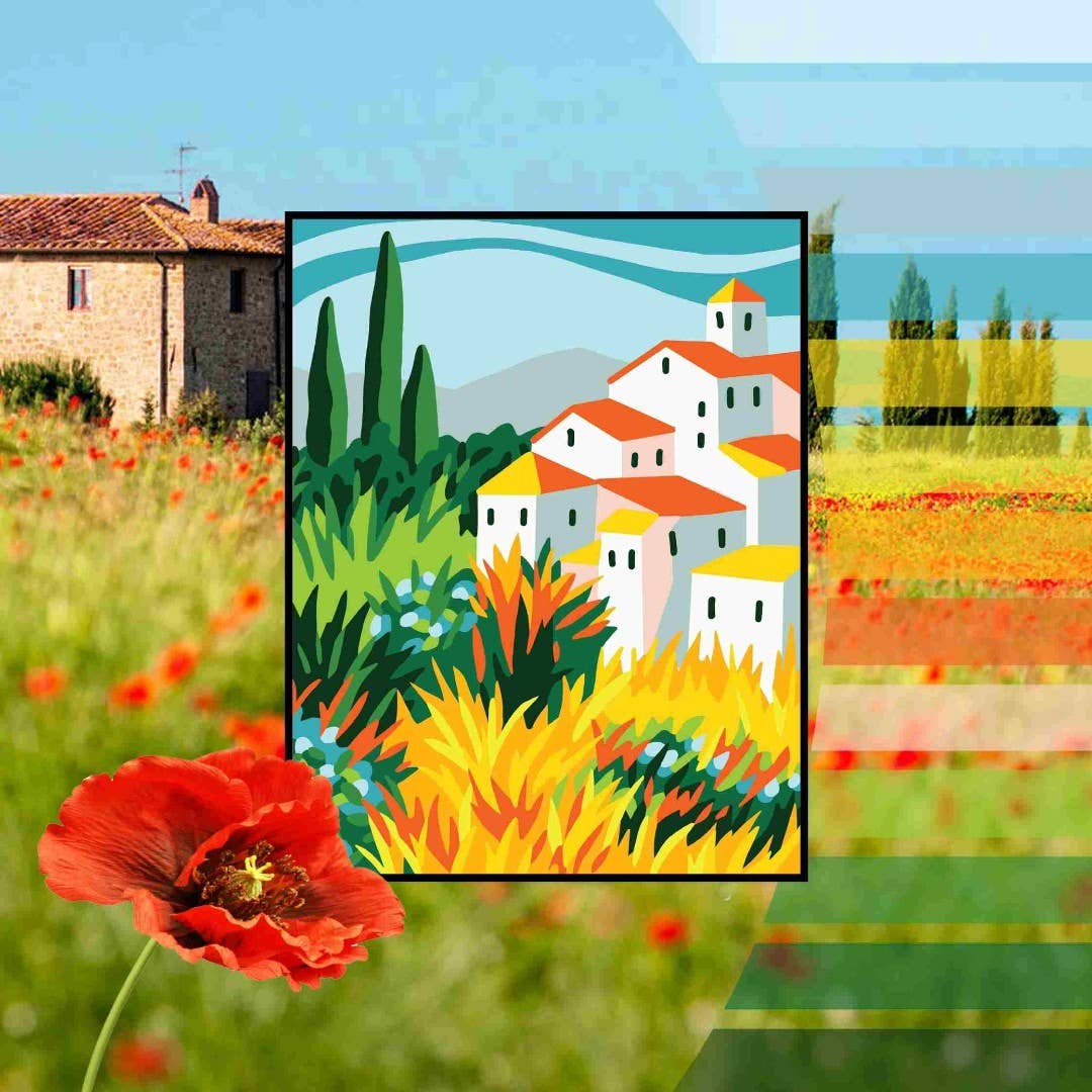 Summer in Tuscany Needlepoint Kit