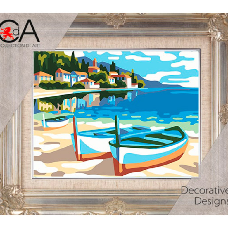 Calm on the Sea Needlepoint Kit