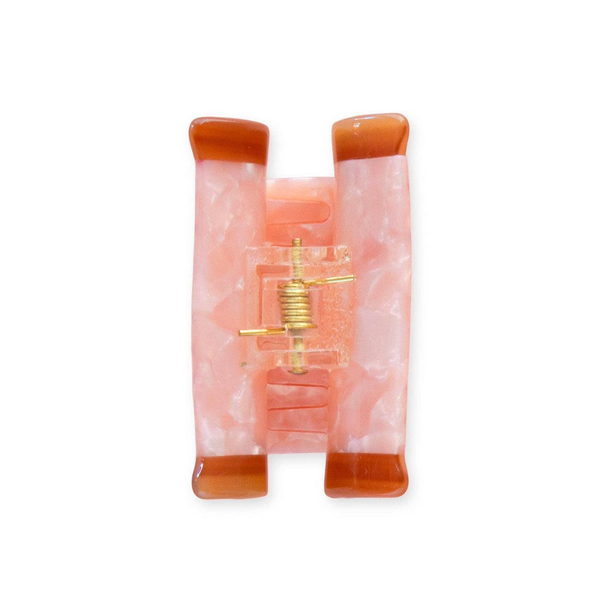 Thread Spool Mini Hair Claw Clip-Stitched Modern