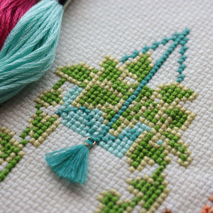 Homey Houseplants V1 Cross Stitch Kit