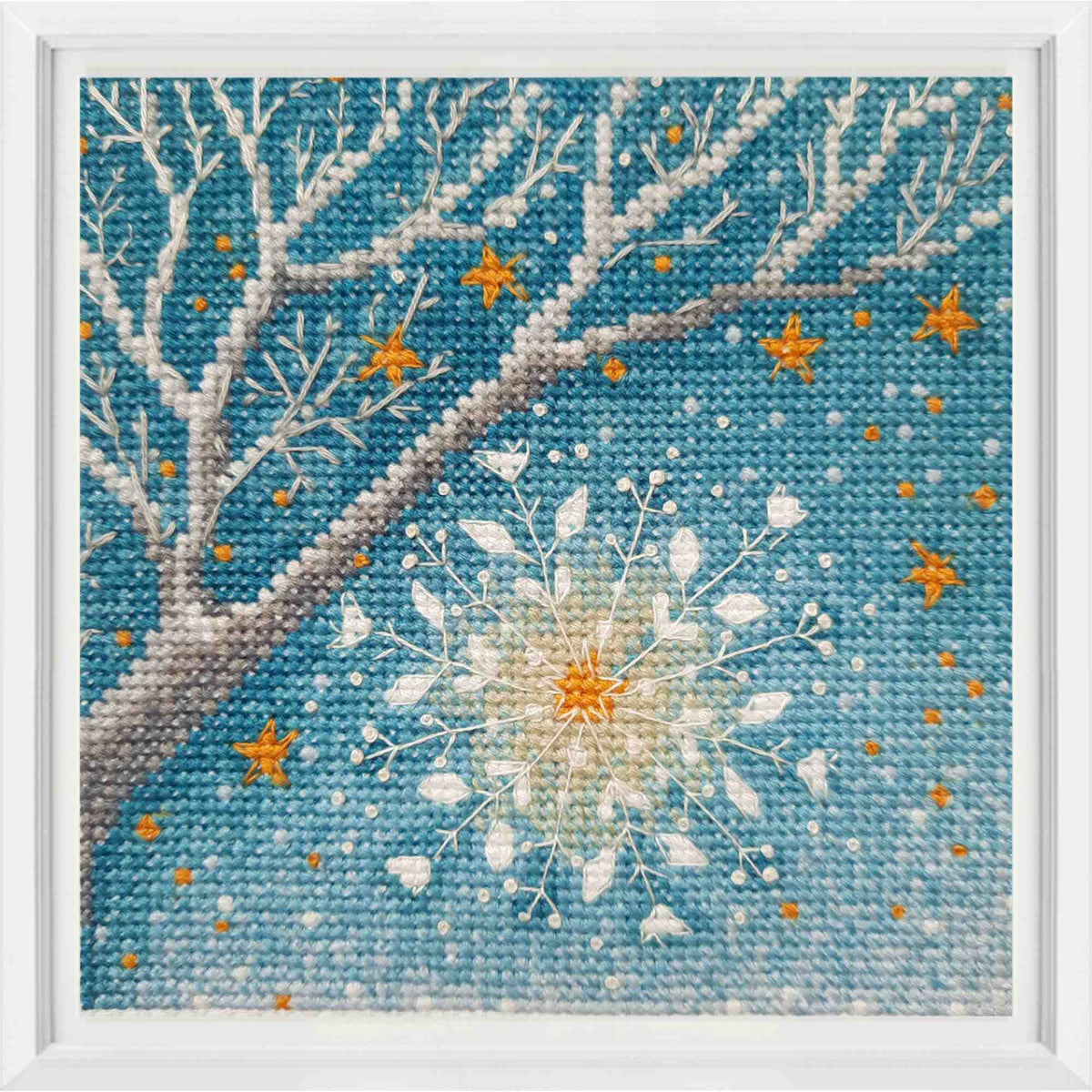 Magic Snowflake of Wishes Cross Stitch Kit
