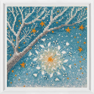 Magic Snowflake of Wishes Cross Stitch Kit