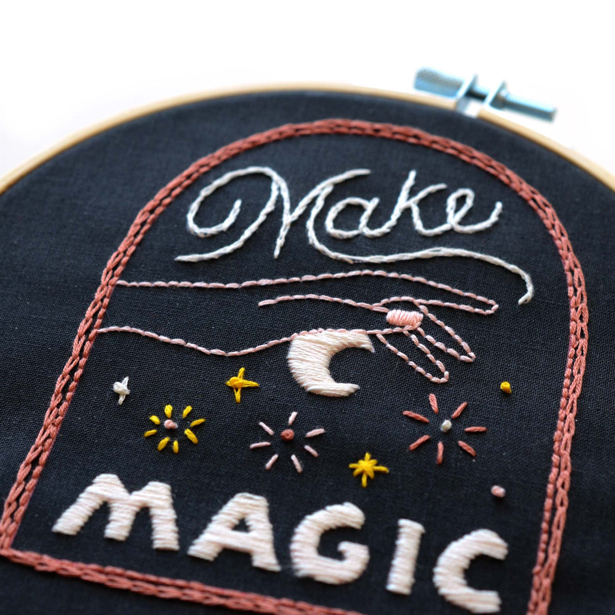 Make Magic Hand Embroidery Patch Kit