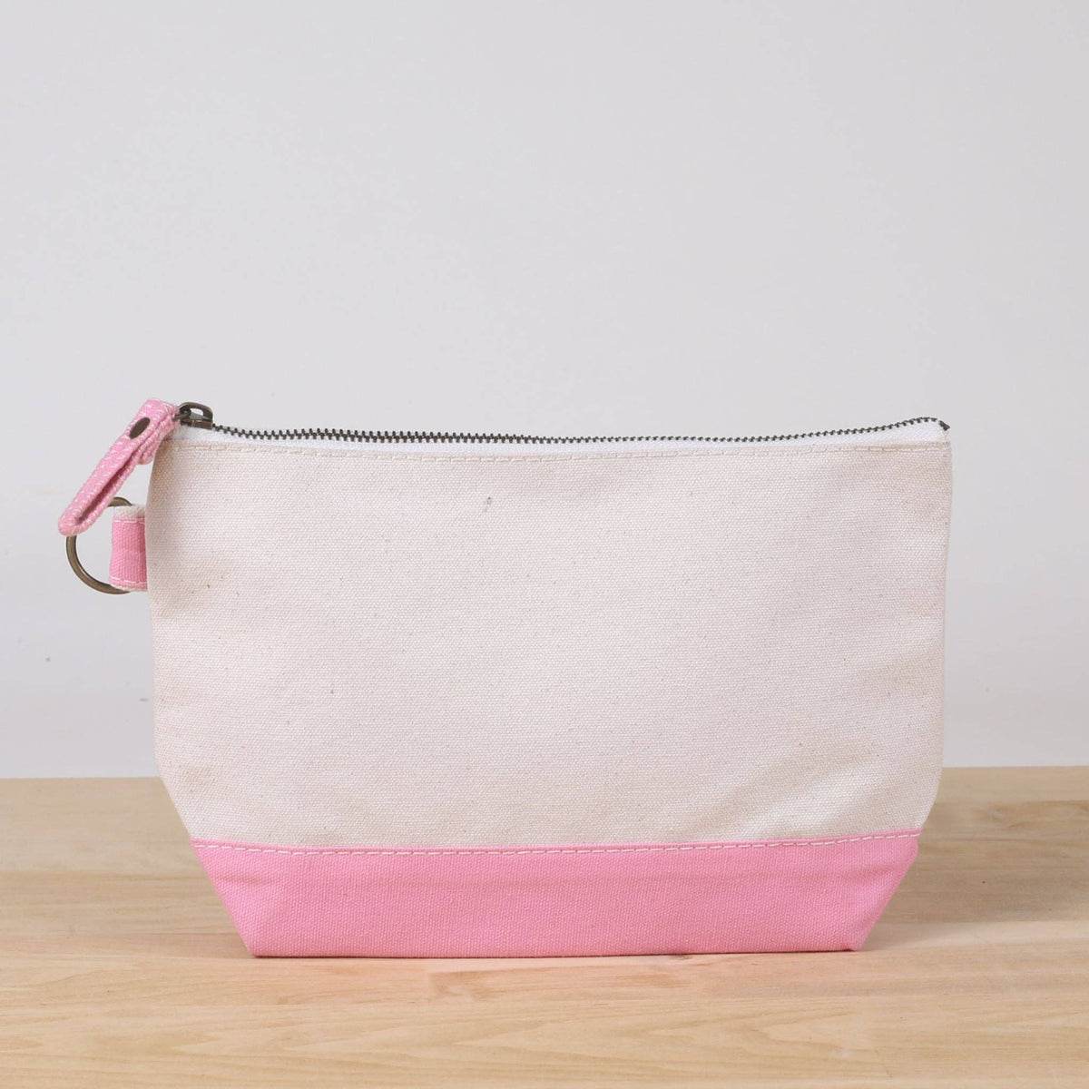 All-In Canvas Zip Top Pouch