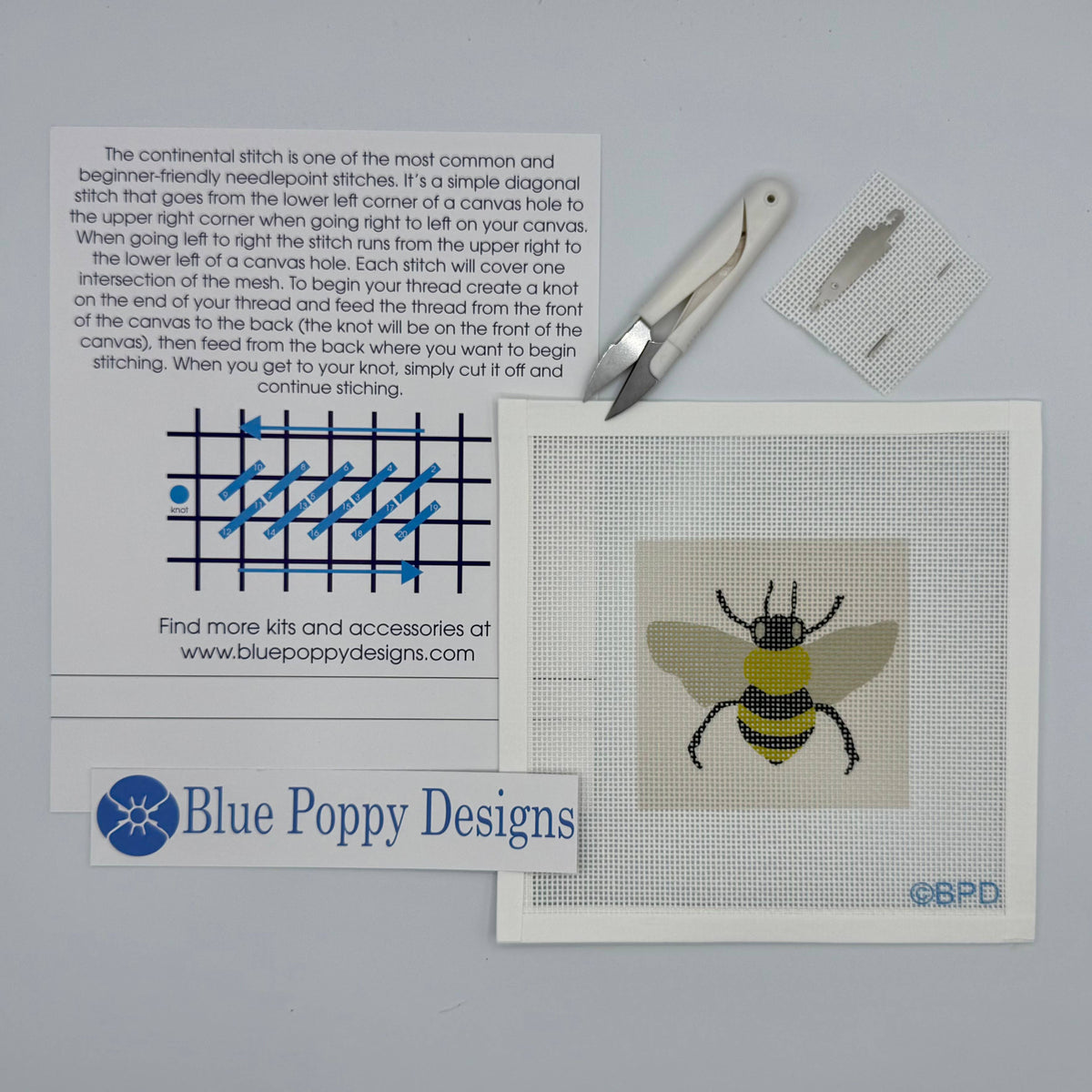 Bee Needlepoint Kit