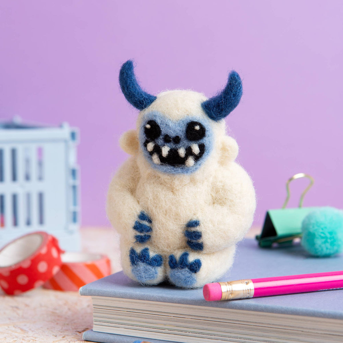 Yeti Mini Needle Felting Kit
