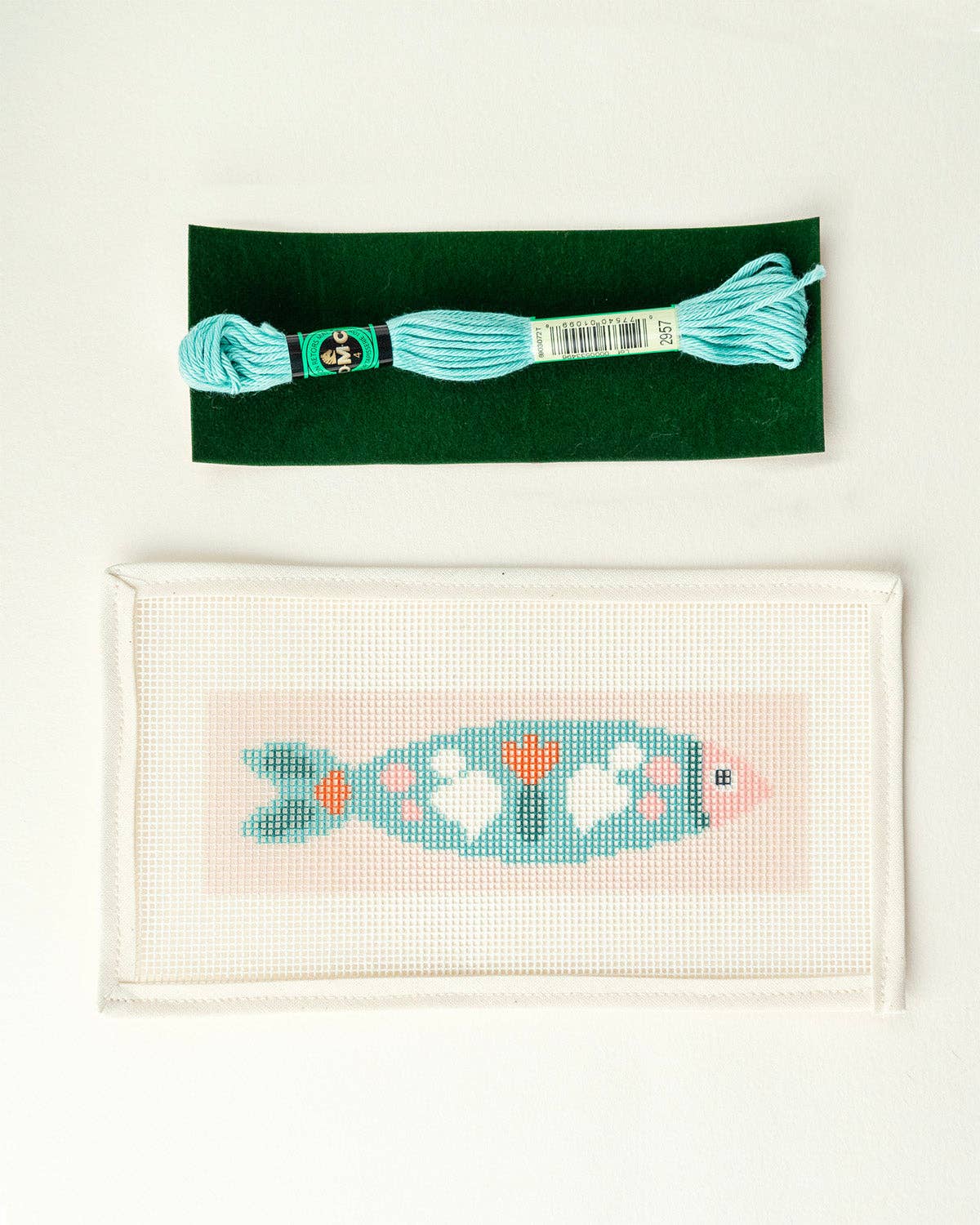 Portuguese Sardine Needlepoint Bookmark Kit