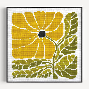 Sunny Blossom Beginner Cross Stitch Kit