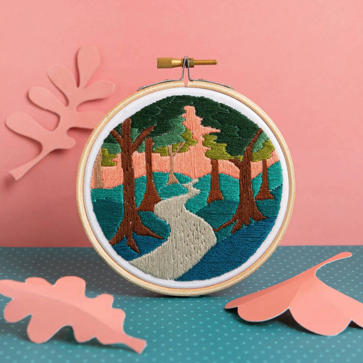 Forest Walk Mini Hand Embroidery Kit