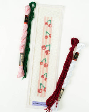 Cherries Needlepoint Key Fob Kit