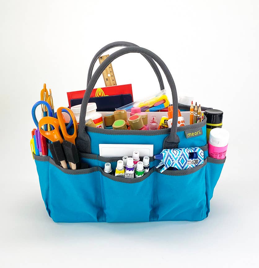 Portable Canvas Craft Tote Organizer