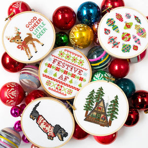 12 Days of Ornaments Cross Stitch Kit