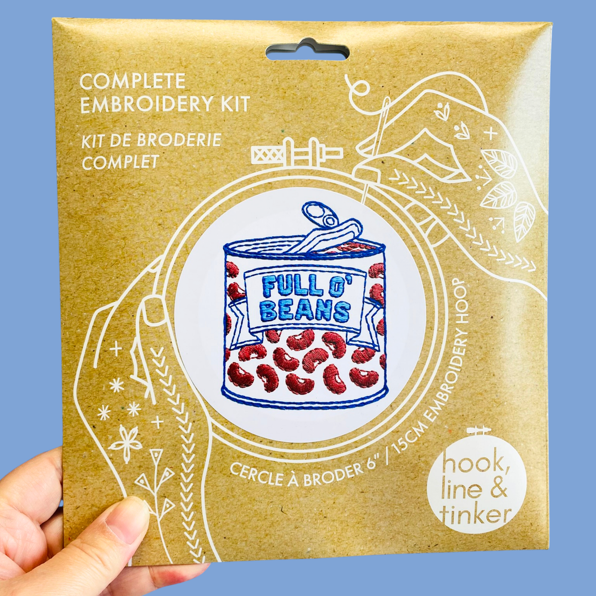 Beans Hand Embroidery Kit