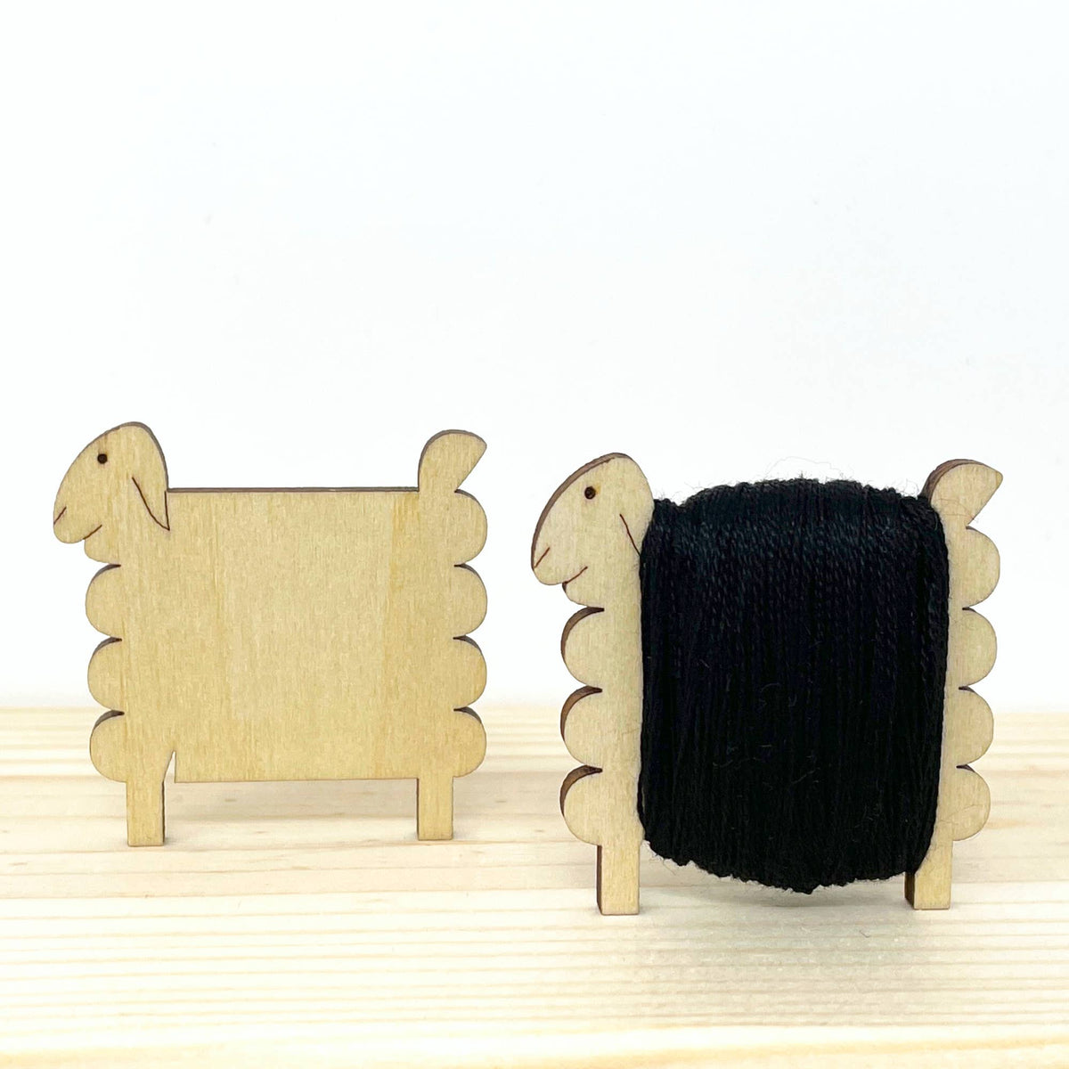 Nordic Sheep Thread Bobbins (Set of 10)