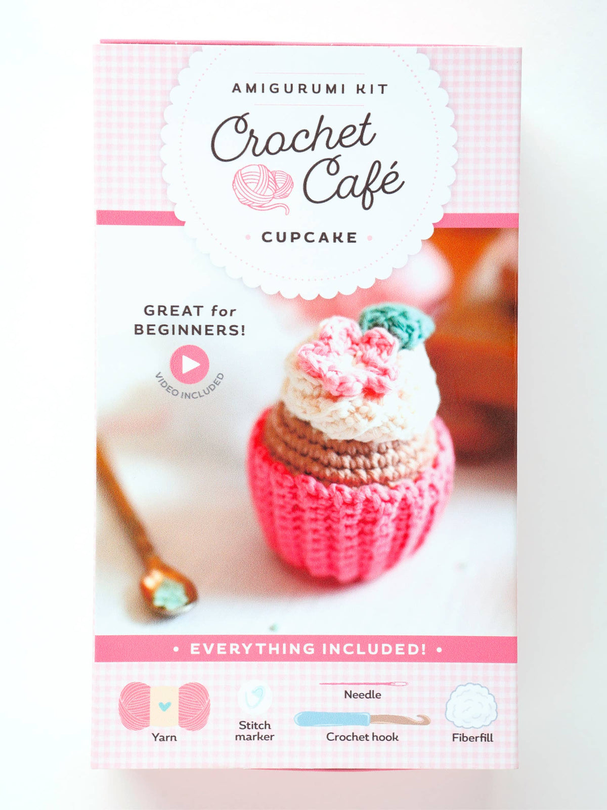 Crochet Café Amigurumi Kit - Cupcake